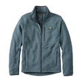 L.L.Bean Men's Bean's Sweater Fleece Full-Zip Jacket in Forest Gray front view