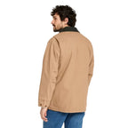 L.L. Bean Men’s Original Field Coat, Cotton-Lined in Saddle, back view