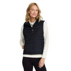 Alt Text:
Front view of the L.L.Bean Women’s Access Puffer Vest in Midnight Black