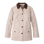 Front view of the L.L.Bean Women’s Adirondack Barn Coat in Stone
