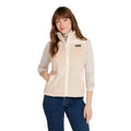 Front view of L.L.Bean Women’s Bean’s Sherpa Fleece Vest in Natural