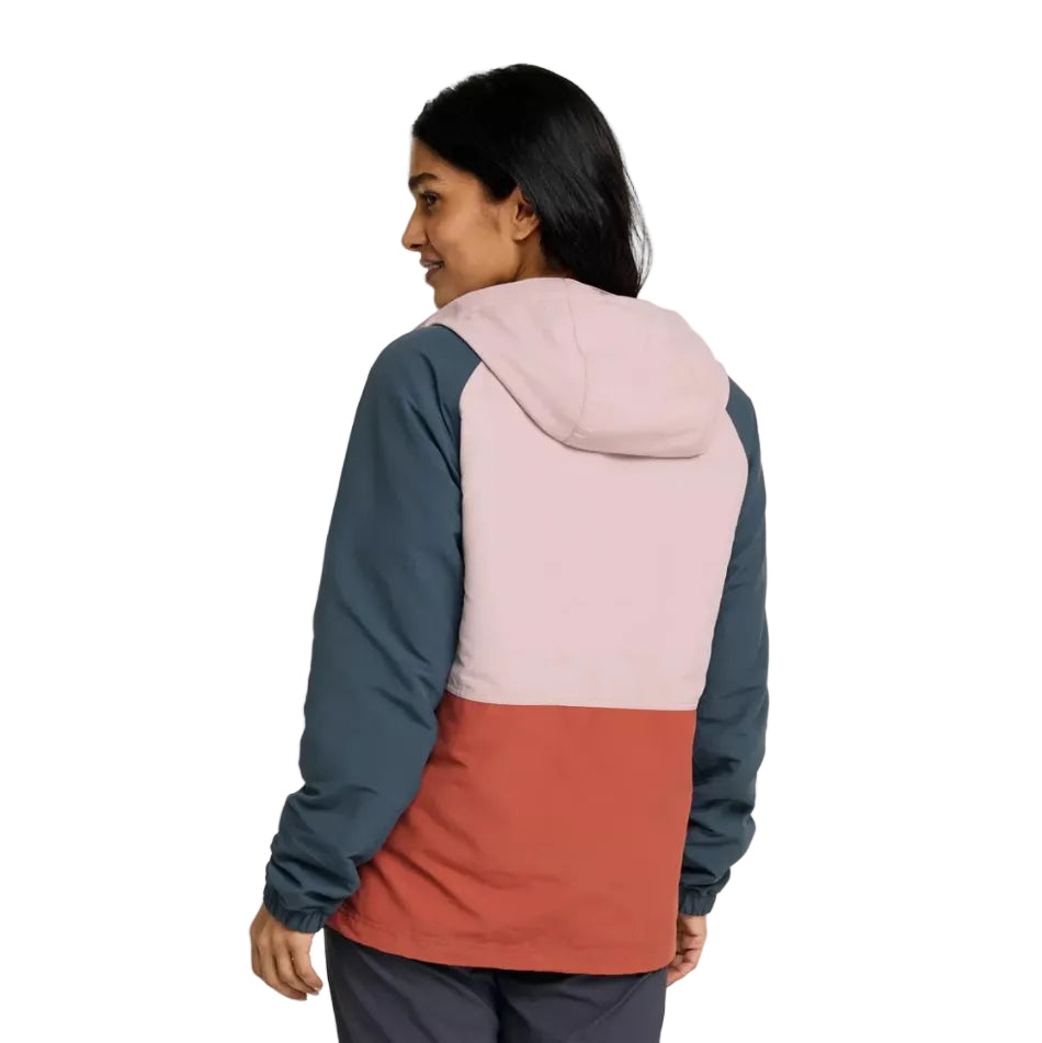 Back view of the L.L.Bean Women’s Mountain Classic Jacket in Antique Lilac and Thyme
