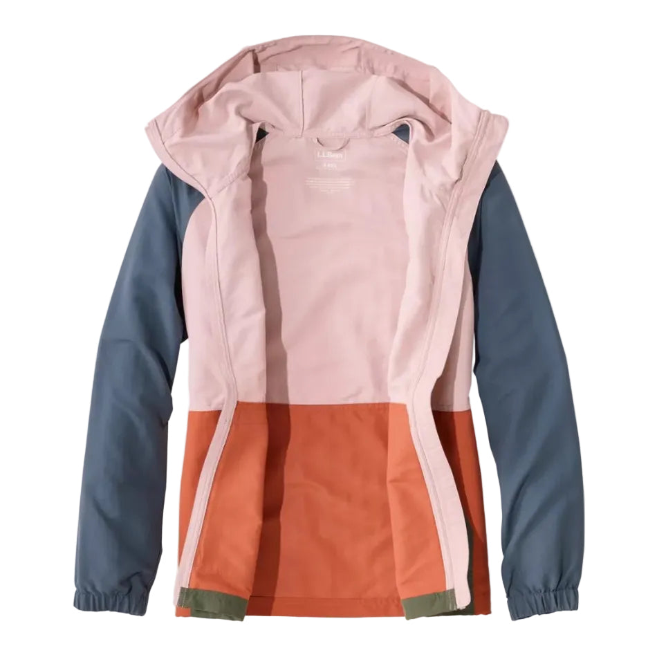 Flat lay of the L.L.Bean Women’s Mountain Classic Jacket in Antique Lilac and Thyme

