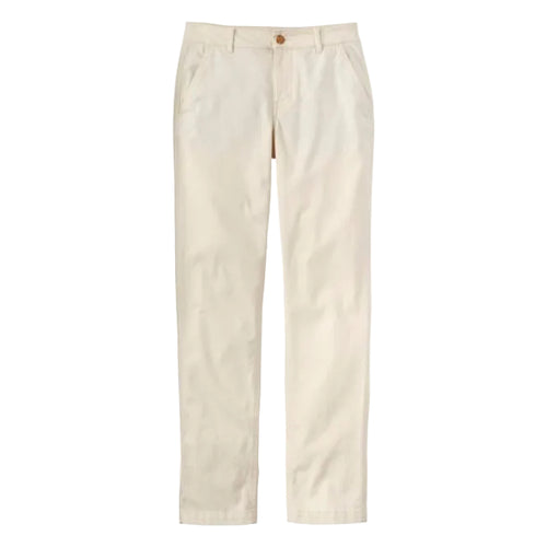 L.L.Bean Comfort Stretch Mid-Rise Straight-Leg Chino in Heritage Stone front view