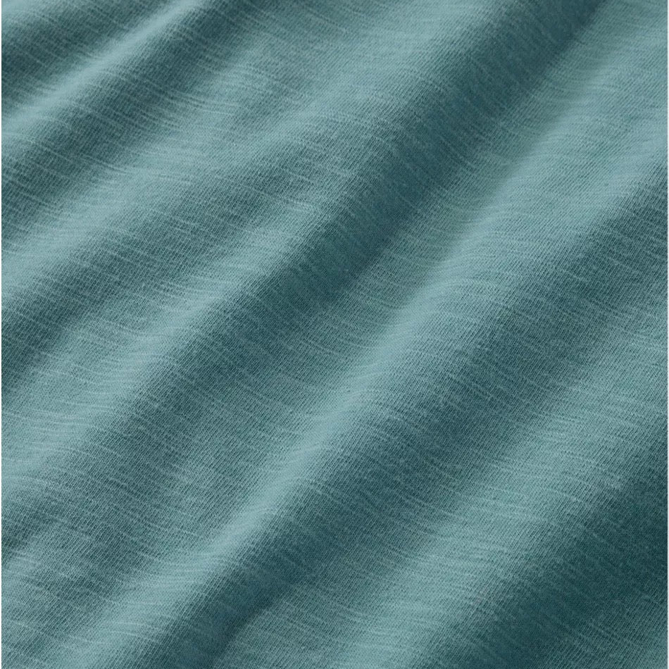 Detail view of lightweight insect-repellent fabric on L.L.Bean Field Hoodie