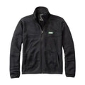 L.L.Bean men’s Airlight Knit Full-Zip in Mid-Night Black front view