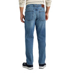 L.L.Bean Men's BeanFlex Jeans in Medium Wash back view