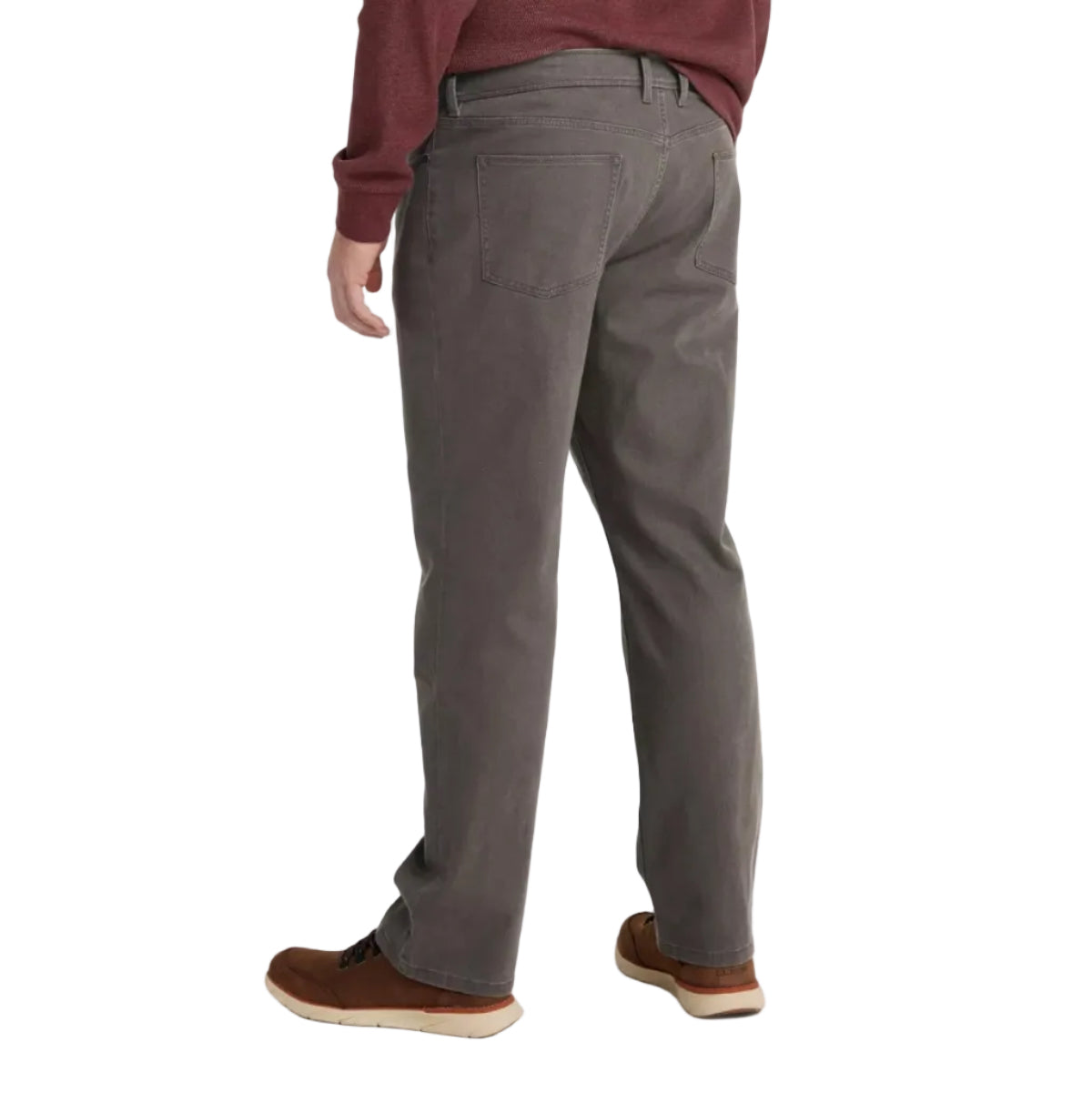 L.L.Bean Men's Bean's Field 5-Pocket Pant in Dark Ash back view