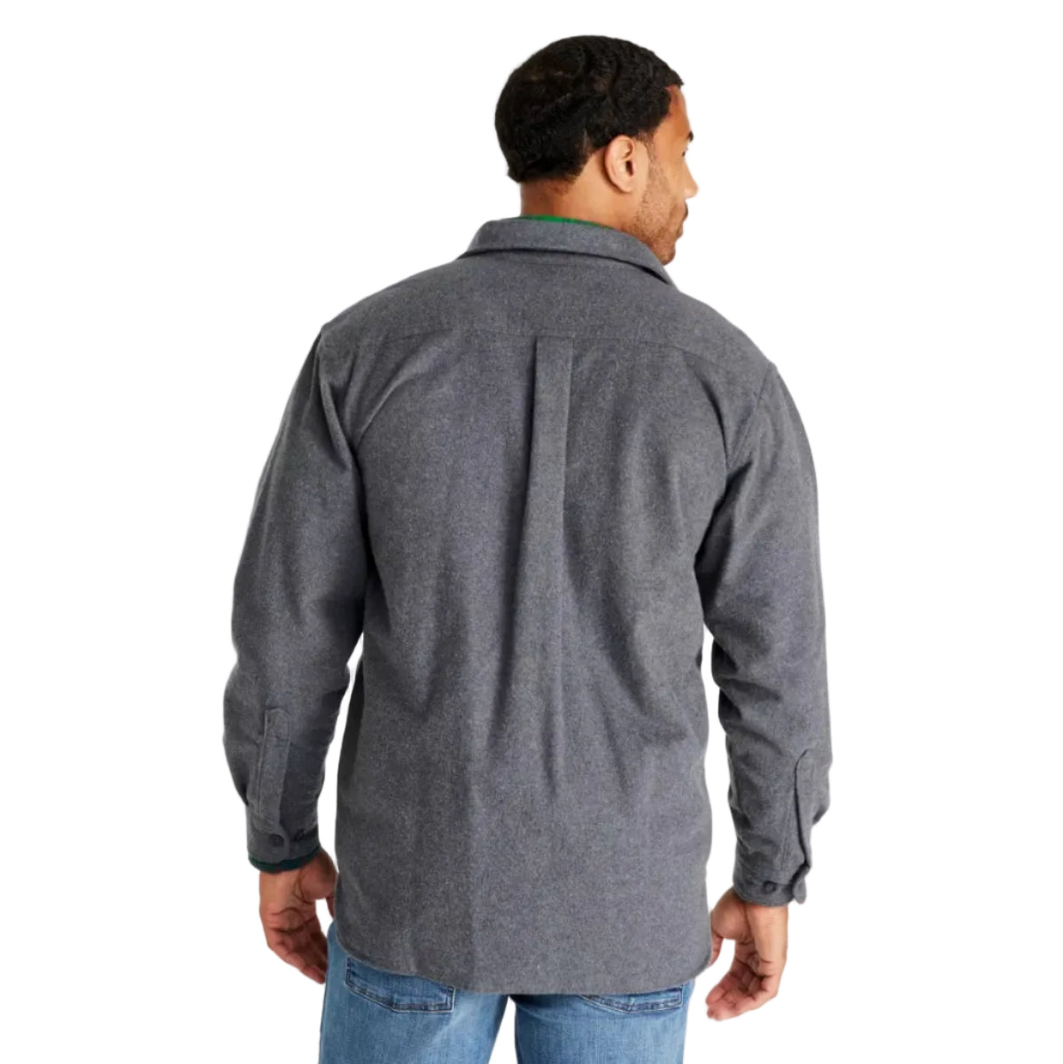 L.L.Bean Men's Chamois Shirt back view