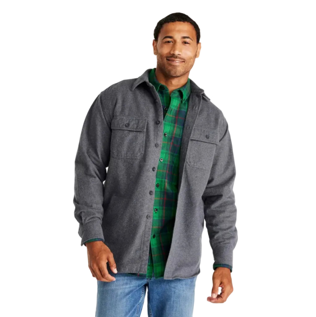L.L.Bean Men's Chamois Shirt in front view