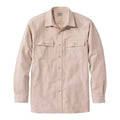 L.L.Bean Men's Chamois Shirt in Shore flat lay
