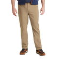 Men's LL Bean Venture Stretch 5-Pocket Pant in Dark Driftwood front view