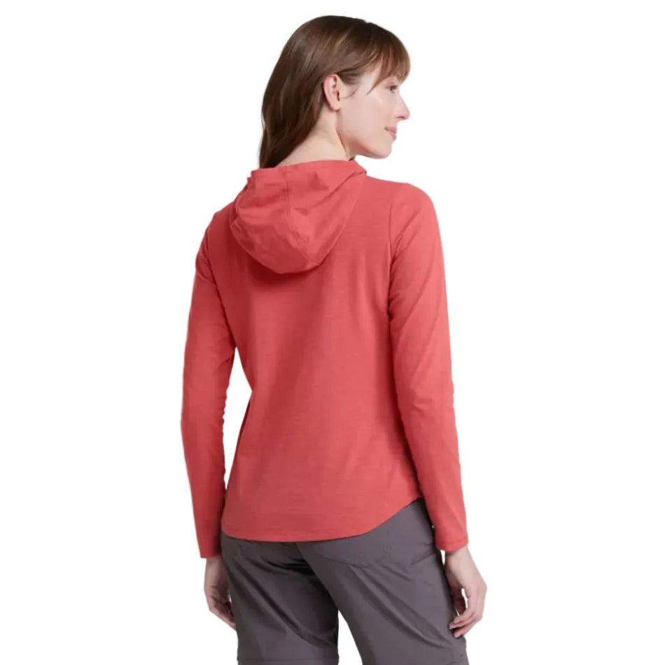 L.L.Bean Women's Insect Shield Field Hoodie back view in alternative color