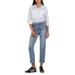 Kut Women's Elizabeth High Rise Crop
