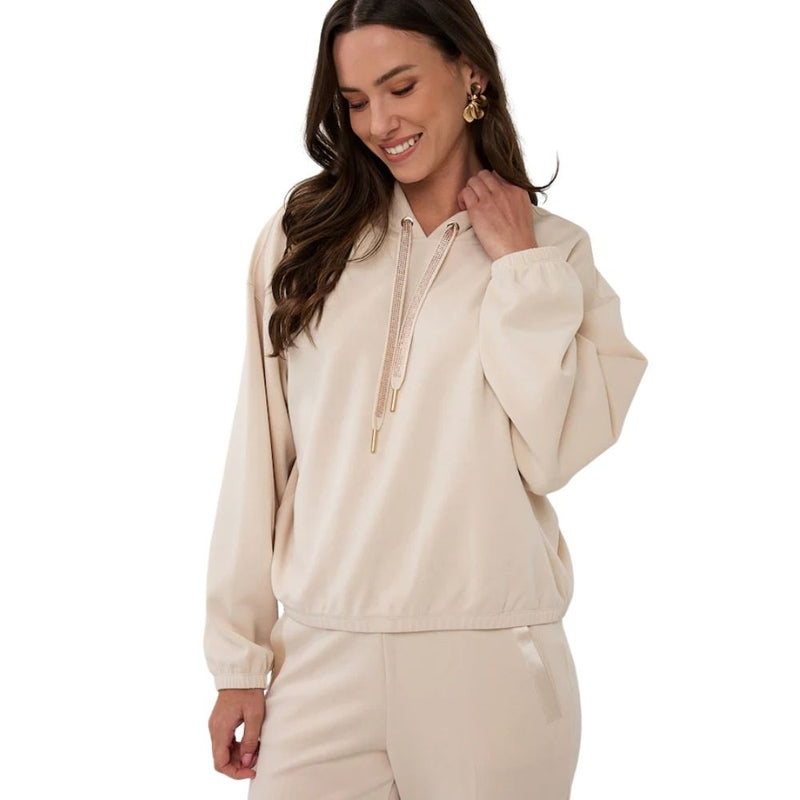 Esqualo Women's Modal Sweater Hoodie