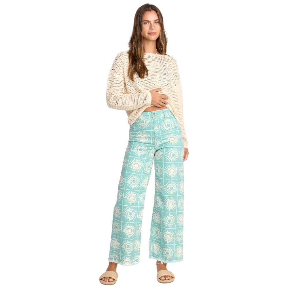 Free Fall Printed Twill Pants