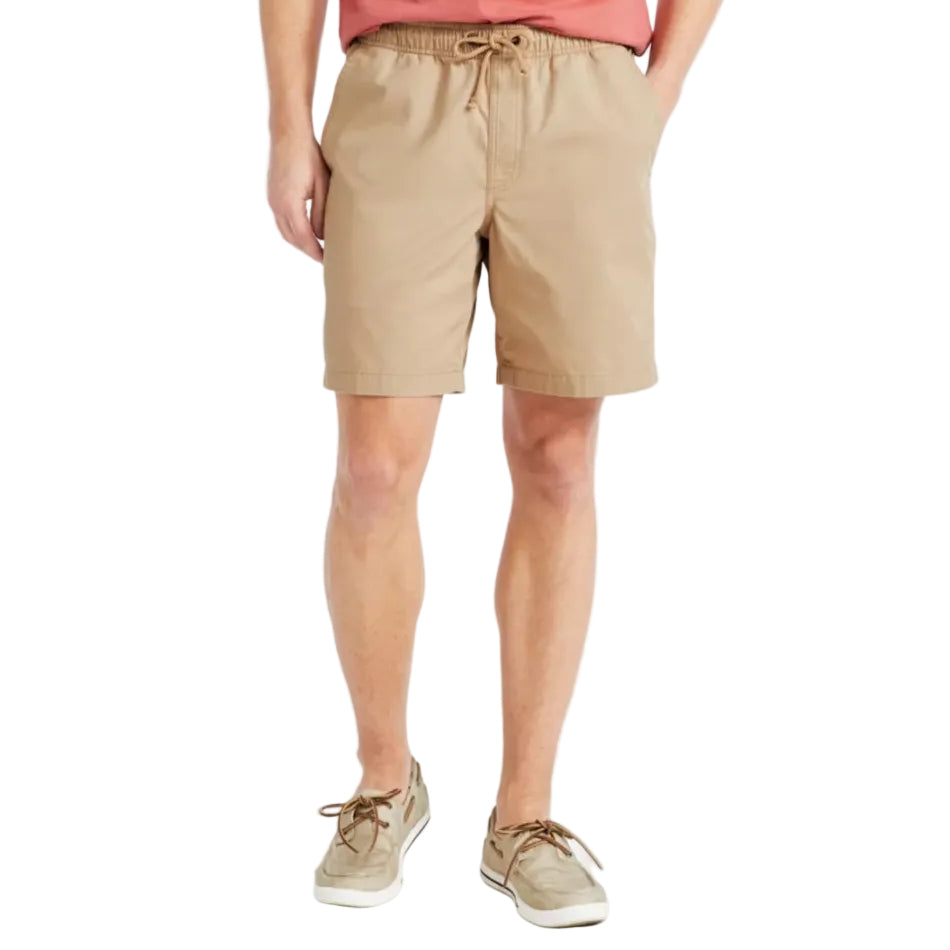 Man wearing Men's Dock Shorts 8" during a casual summer outing