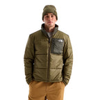 Men's Nuketo Synthetic Insulated Jacket in Caraway Seed/New Taupe Green front view