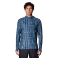 Mountain Hardwear men’s Crater Lake Hoody in Adriatic Blue front view