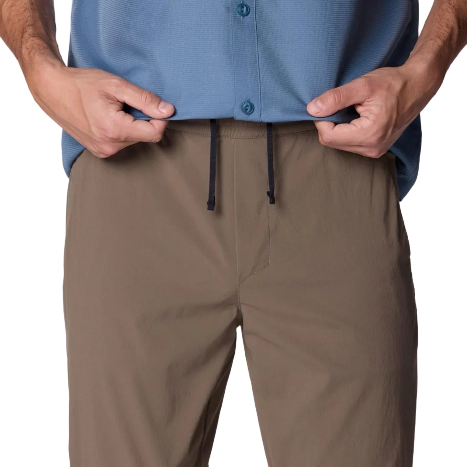 Mountain Hardwear men’s Dynama Pull-On Pant in Tierra detail view