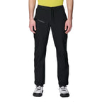 Mountain Hardwear men’s Stretch Ozonic Rain Pant in Black front view