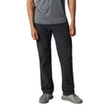 Front view of Mountain Hardwear Men’s Yumalino Lined Pant in Dark Storm