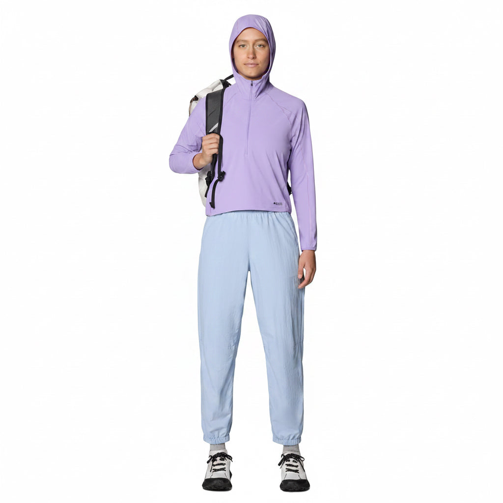 Mountain Hardwear Sunshield Hoody Pullover lightweight hiking sun shirt with UPF 50+ protection