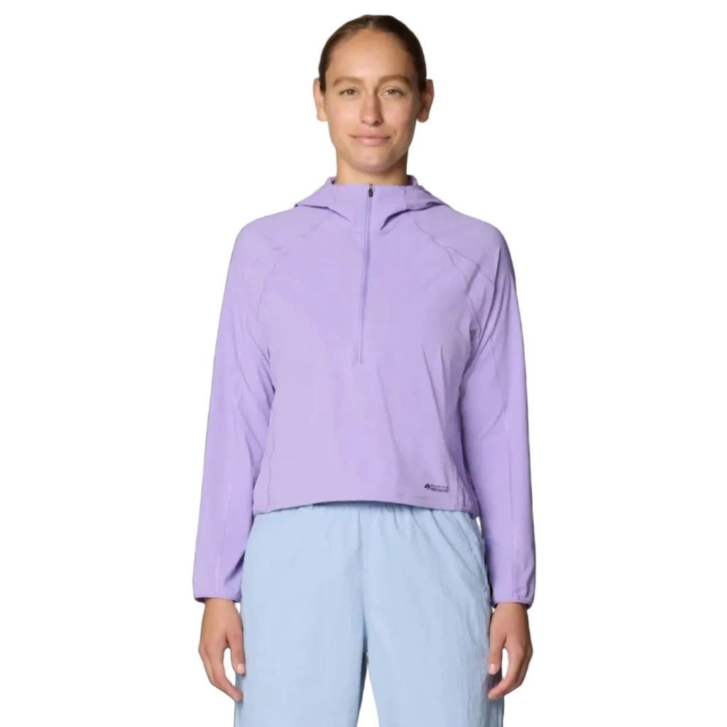 Mountain Hardwear Sunshield Hoody Pullover in Harbor Violet lightweight UPF 50+ sun protection hoodie