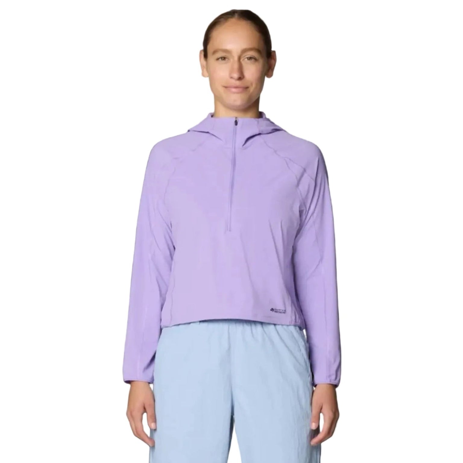 Mountain Hardwear Sunshield Hoody Pullover in Harbor Violet lightweight UPF 50+ sun protection hoodie