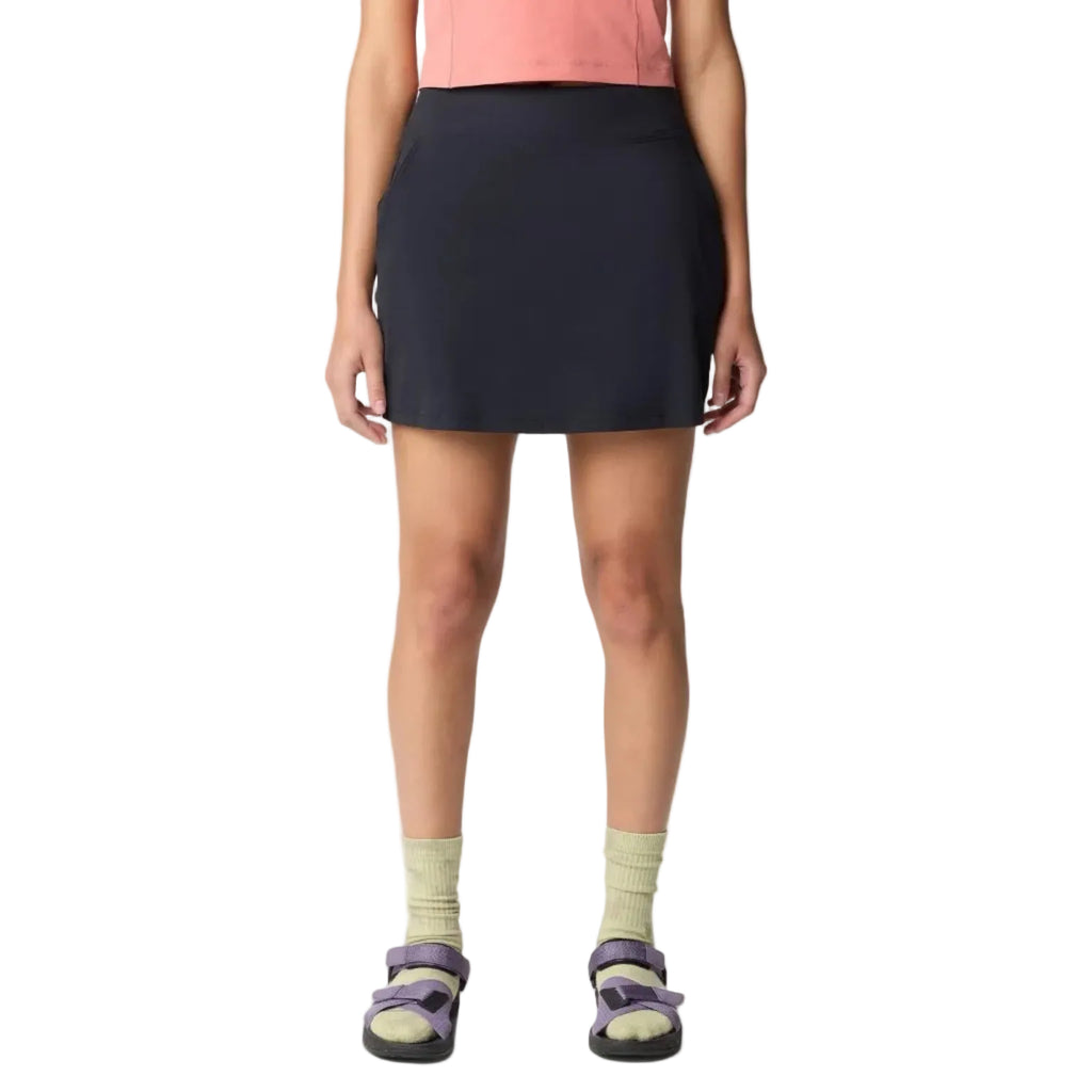 Mountain Hardwear women’s Dynama Skort in Black front view