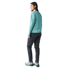 Back view of the Indyeva Women’s Matkailu HV III Pant in Black