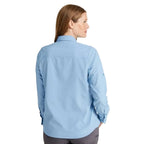 Women's No Fly Zone Long Sleeve Shirt in  back view