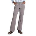 Women's No Fly Zone Zip-Off Pants in Dark Silt front view