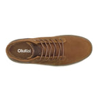 Top view of the men’s OluKai Kekaha Boot in Toffee/Canteen