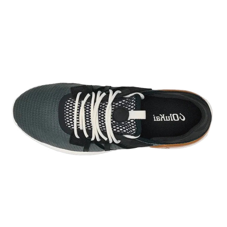 OluKai Mio Li Rock Natural top view showing breathable mesh upper
