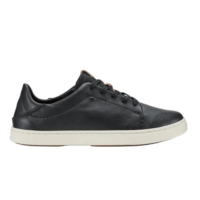 Front view of the women’s OluKai Pehuea Lī ‘Ili Shoe in Lava Rock/Lava Rock