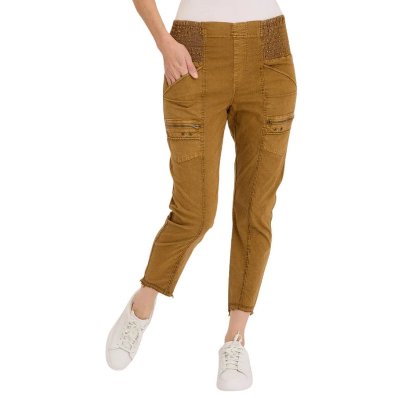 XCVI Acker Zipper Slim Crop Pants
