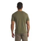 PAKA Men's Essential Tee in Andean Moss back view
