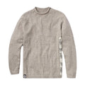 PAKA The Cusco unisex alpaca Merino sweater in Timber front view