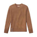 PAKA Women's Original Crew alpaca sweater in Volcanic Rust front view