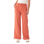 Pamela Stretch Twill Wide Leg Pant