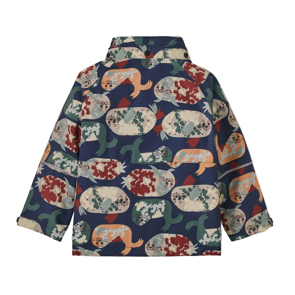 Patagonia Baby All Seasons 3-in-1 Jacket in Blubby New Navy back view