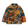 Patagonia Baby Retro-X Jacket in Let's Chat More Den Brown front view