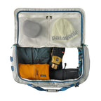 Patagonia Black Hole Duffel 70L in Birch White inside bag