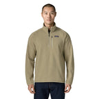 Patagonia Men's Better Sweater 1/4-Zip in Weathered Stone Rib Knit front view