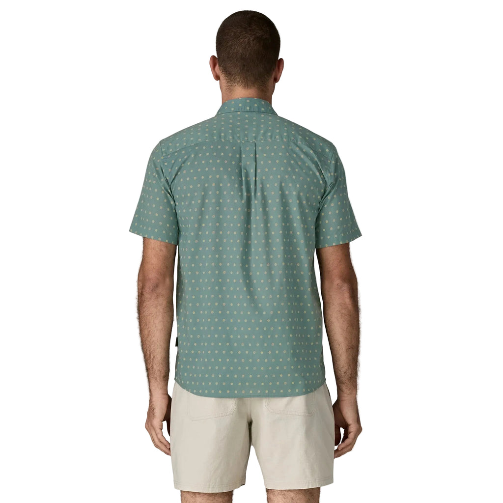 Patagonia Men's Go-To Shirt in Suns Blue Sage back view