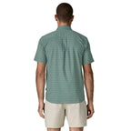 Patagonia Men's Go-To Shirt in Suns Blue Sage back view