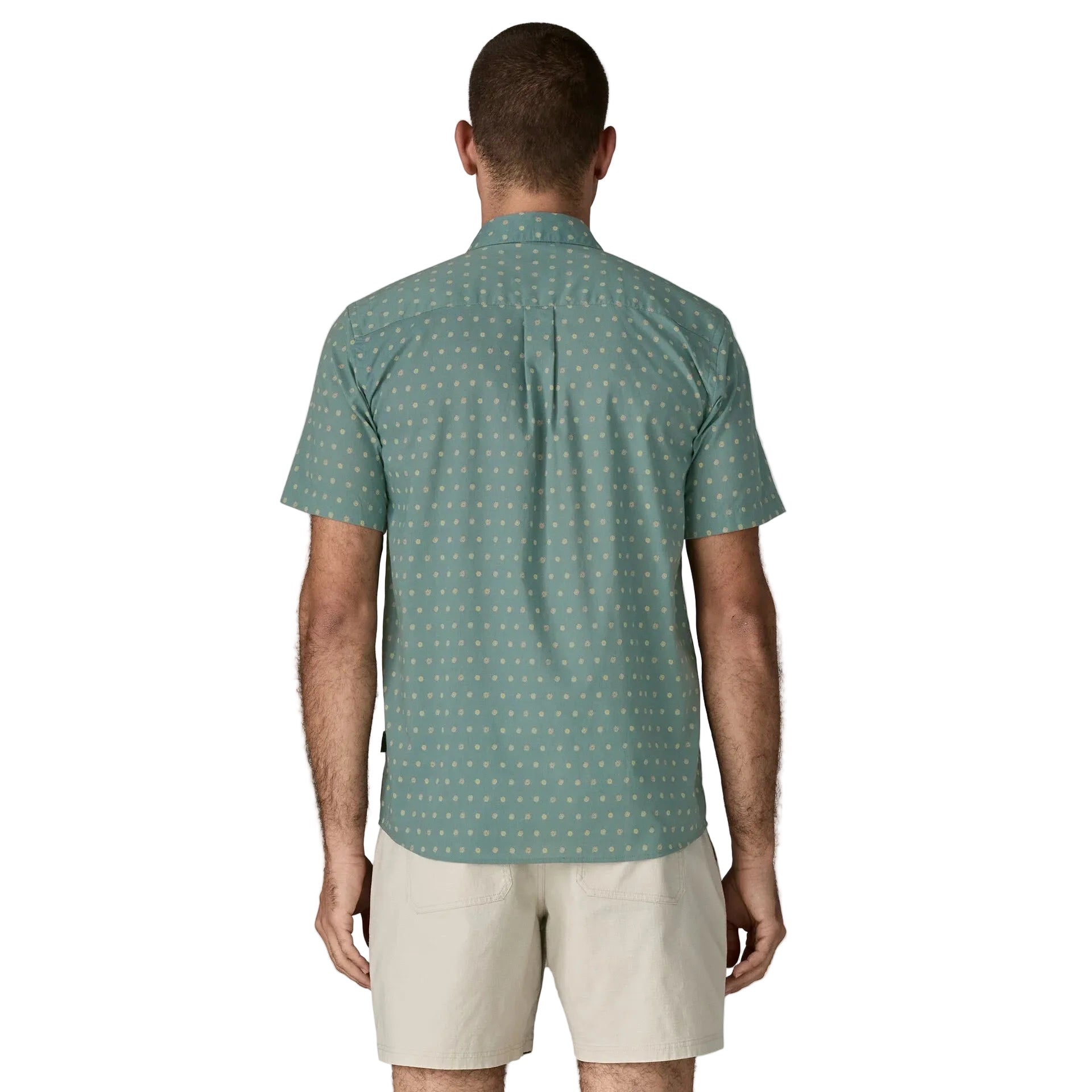 Patagonia Men's Go-To Shirt in Suns Blue Sage back view