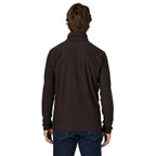 Patagonia Men's Micro D Pullover in Den Brown back view