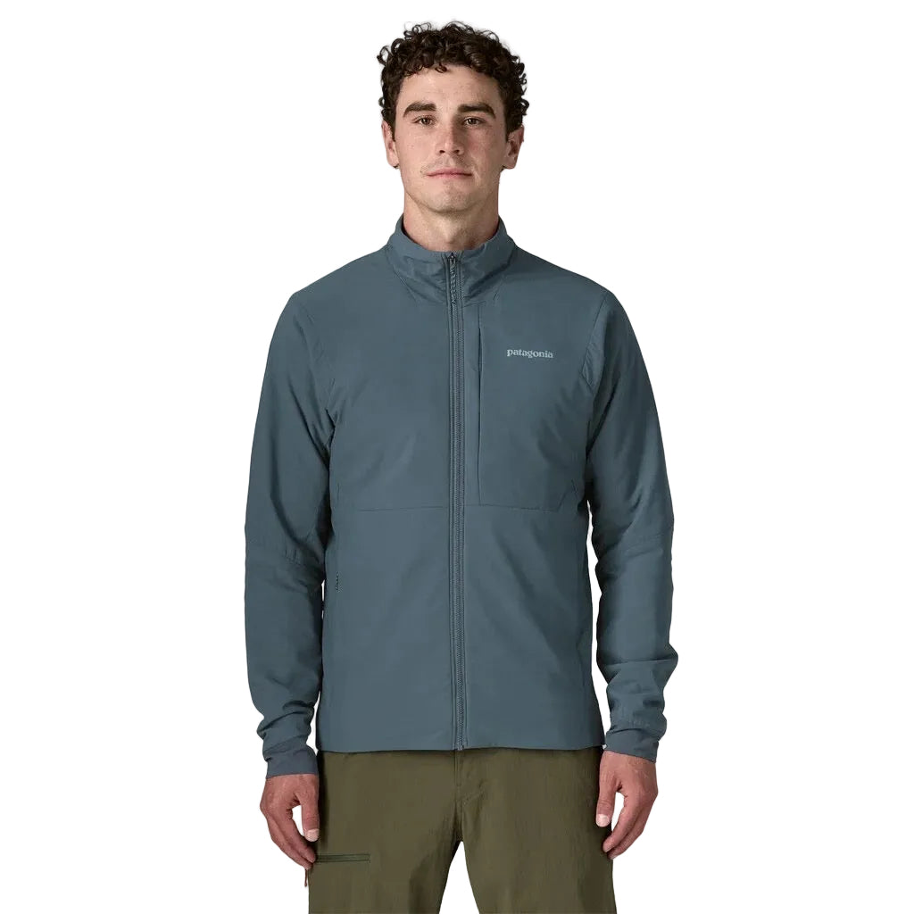 Patagonia Men's Nano-Air Light Jacket in Summit Blue front view